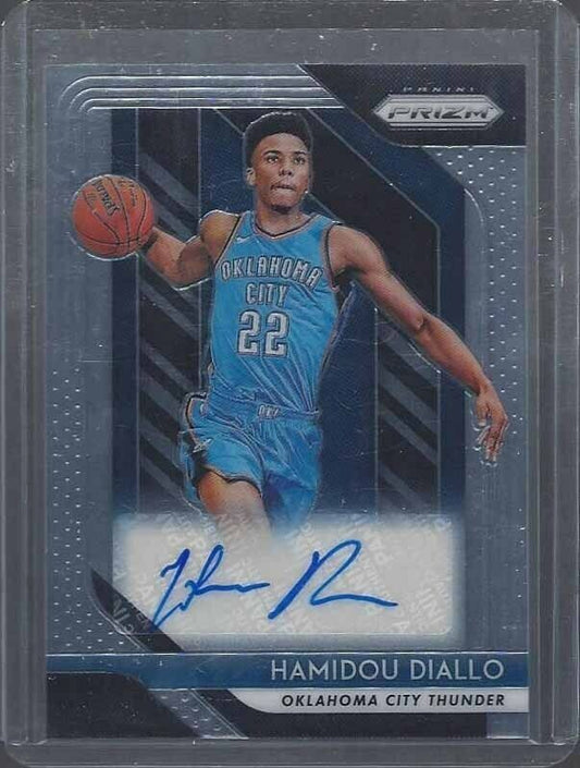 HAMIDOU DIALLO 2018-19 PANINI PRIZM ROOKIE AUTO RC