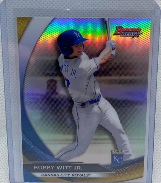 BOBBY WITT JR. 2020 BOWMAN'S BEST PROSPECT REFRACTOR #TP-20