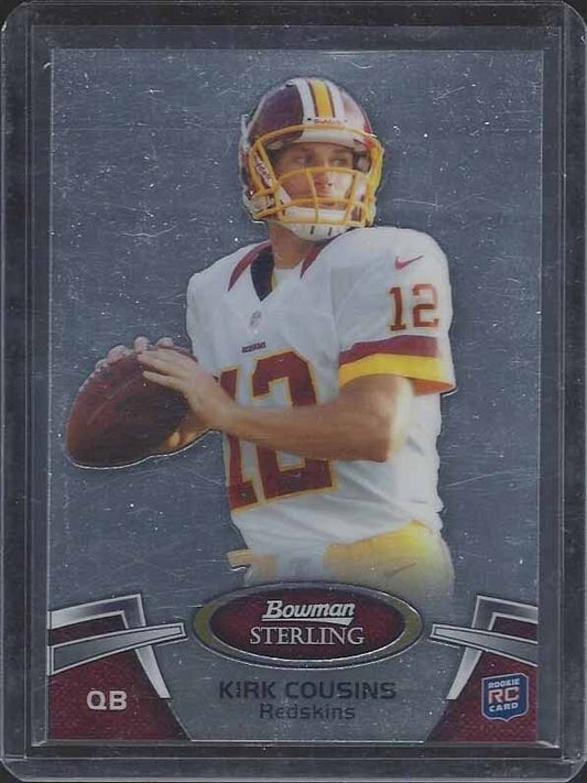 KIRK COUSINS 2012 BOWMAN STERLING REDSKINS TRUE ROOKIE RC #19