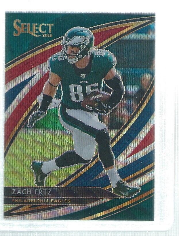 ZACK ERTZ 2019 SELECT TRI COLOR PRIZM FIELD LEVEL #D 27/99
