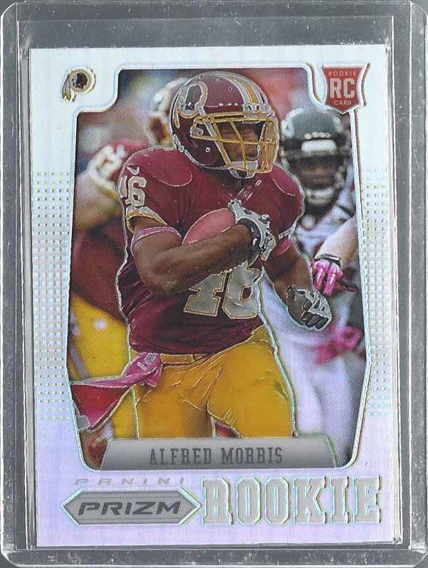 ALFRED MORRIS 2012 PANINI PRIZM SILVER ROOKIE PRIZMS SSP RARE RC #236