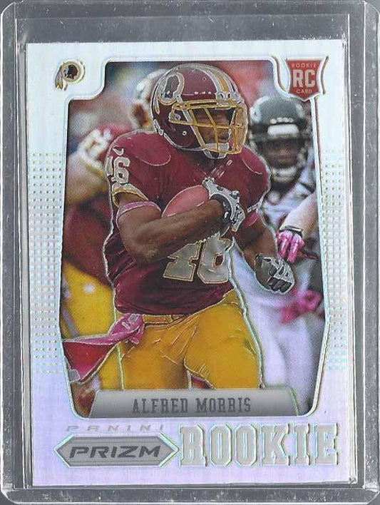 ALFRED MORRIS 2012 PANINI PRIZM SILVER ROOKIE PRIZMS SSP RARE RC #236