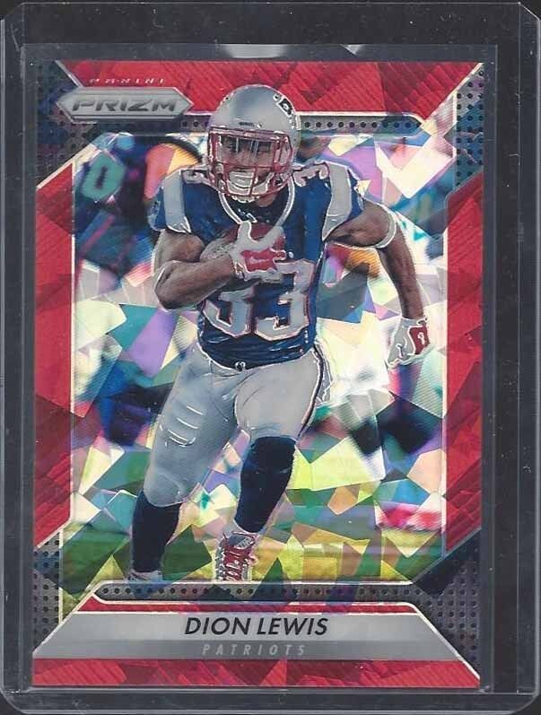 DION LEWIS 2016 PANINI PRIZM CRYSTAL RED PRIZMS REFRACTOR #D 32/75