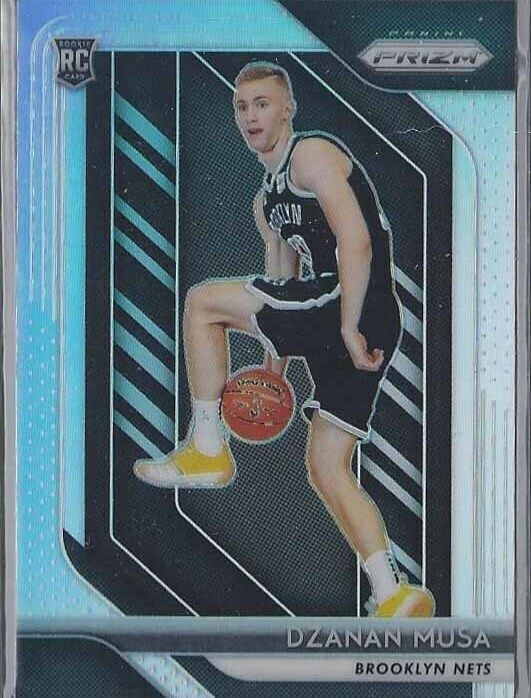 DZANAN MUSA 2018-19 PANINI PRIZM SILVER PRIZMS ROOKIE RC #198