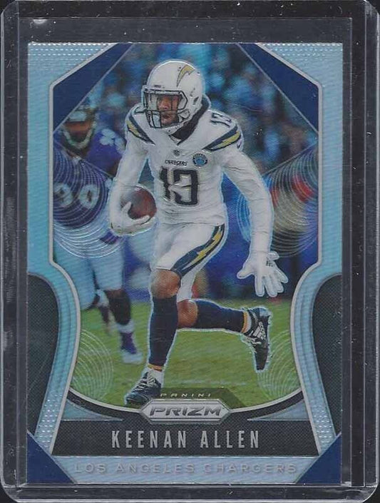 KEENAN ALLEN 2019 PANINI PRIZM SILVER PRIZMS SSP #216