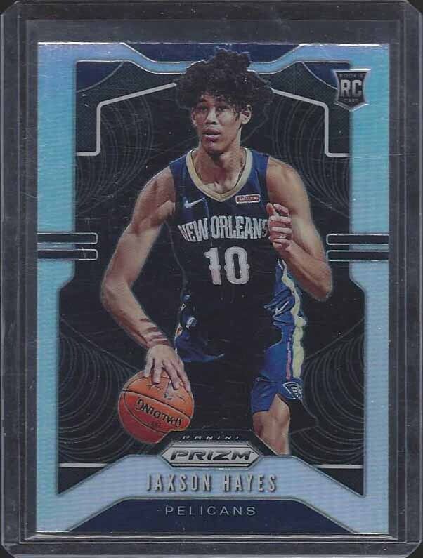 JAXSON HAYES 2019-20 PANINI PRIZM SILVER ROOKIE PRIZMS SSP RC #254