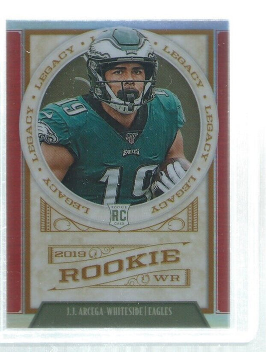 JJ ARCEGA-WHITESIDE 2019 CHRONICLES LEGACY RED PRIZM ROOKIE RC #D 79/99
