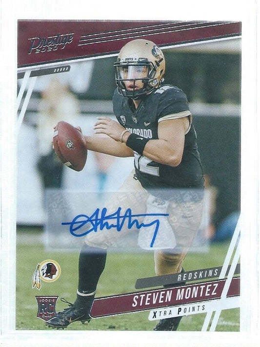 STEVEN MONTEZ 2020 PRESTIGE XTRA POINTS AUTO RC #289
