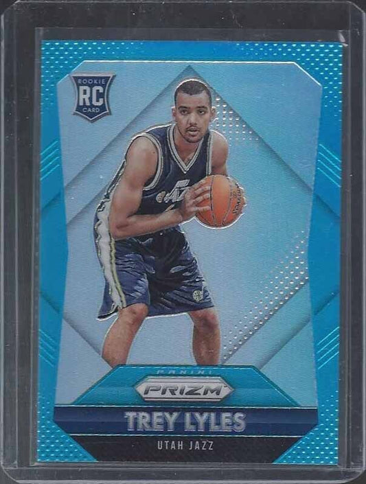 TREY LYLES 2015-16 PANINI PRIZM LIGHT BLUE PRIZMS ROOKIE RC #D 172/199