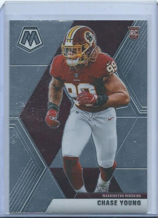 CHASE YOUNG 2020 PANINI MOSAIC TRUE ROOKIE RC #202
