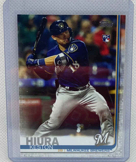KESTON HIURA 2019 TOPPS UPDATE TRUE RC #US150