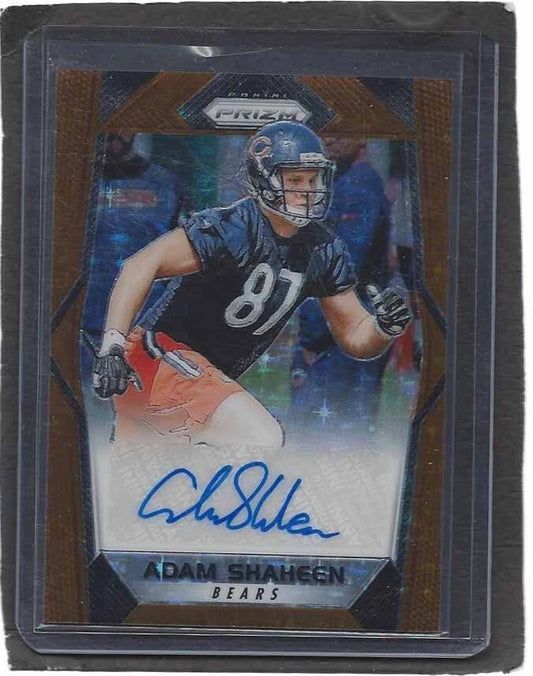 ADAM SHAHEEN 2017 PANINI PRIZM GOLD STARS FIRST OFF THE LINE AUTO RC SSP /20