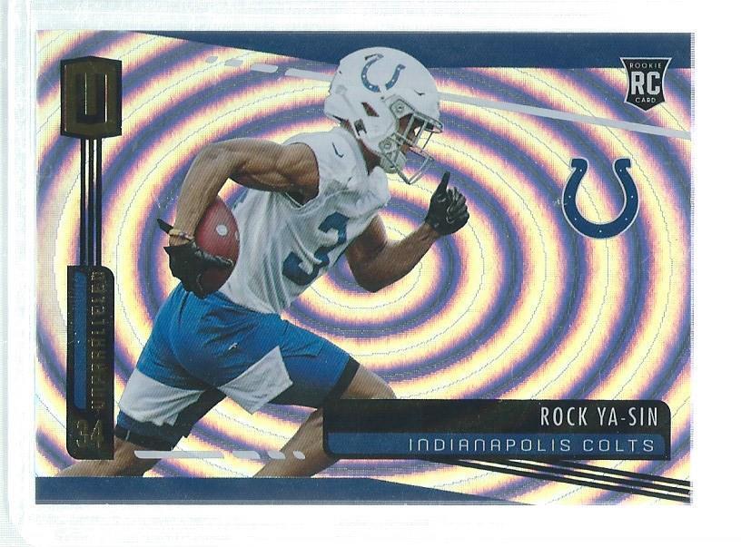 ROCK YA-SIN 2019 UNPARALLELED WHIRL ROOKIE RC #D 98/129