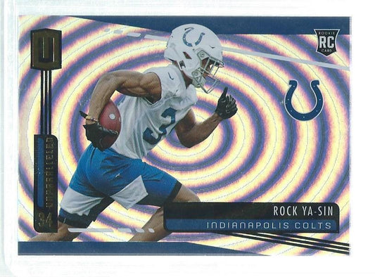 ROCK YA-SIN 2019 UNPARALLELED WHIRL ROOKIE RC #D 98/129