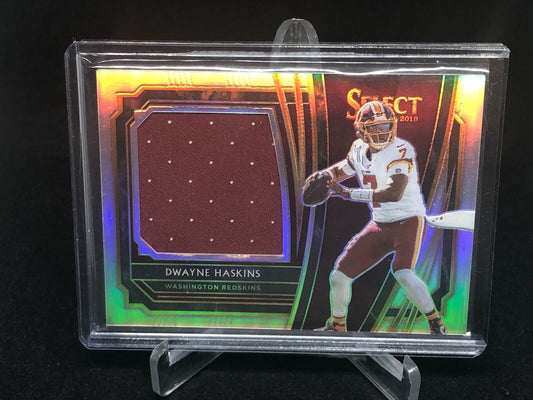 DWAYNE HASKINS 2019 SELECT PRIZM JERSEY RELIC RC #D 54/99