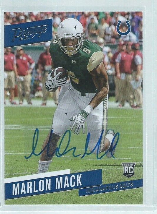 MARLON MACK 2017 PRESTIGE AUTO RC #291