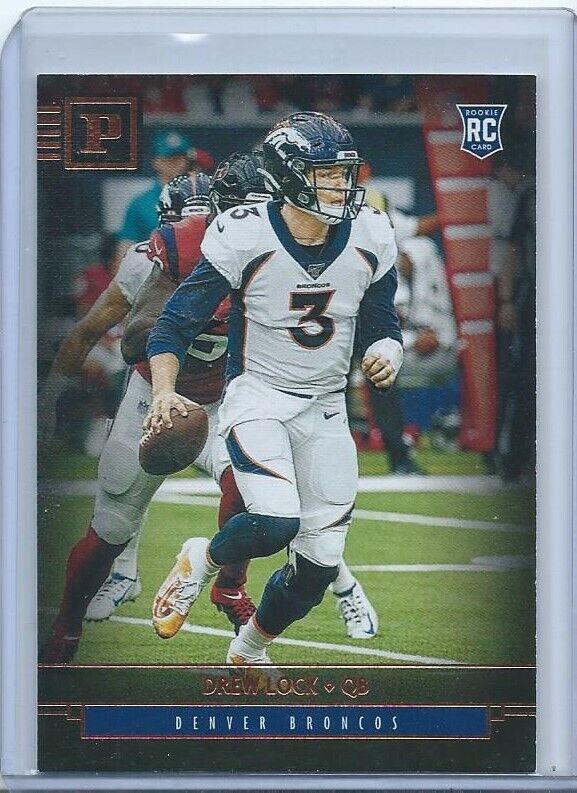 DREW LOCK 2019 PANINI CHRONICLES TRUE ROOKIE RC #37