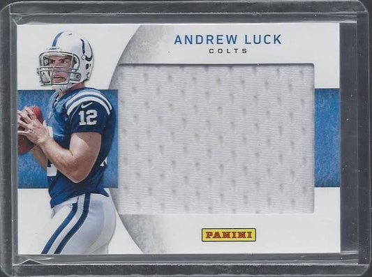 ANDREW LUCK 2012 PANINI BLACK FRIDAY JUMBO ROOKIE COLTS JERSEY RC #5