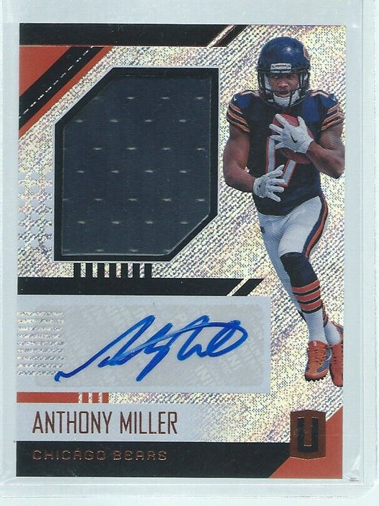 ANTHONY MILLER 2018 PANINI UNPARALLELED JERSEY AUTO RC