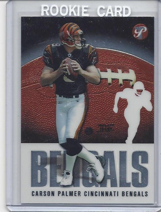 CARSON PALMER 2003 TOPPS PRISTINE TRUE ROOKIE RC #75