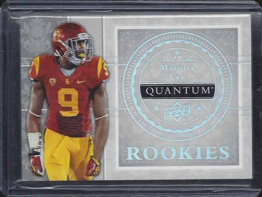 MARQISE LEE 2013 UD QUANTUM SILVER HOLOFOIL XRC JAGUARS USC ROOKIE RC #D 14/25