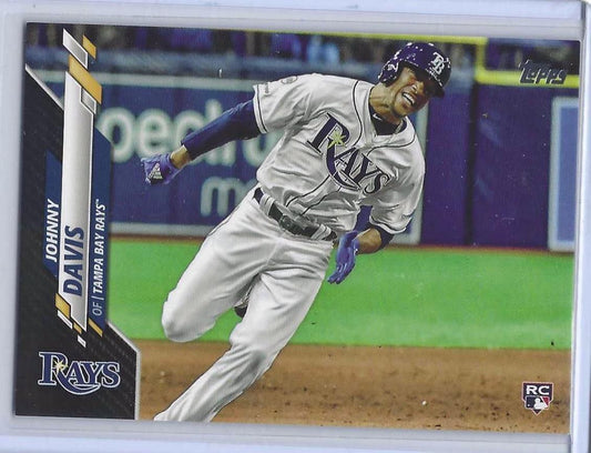 JOHNNY DAVIS 2020 TOPPS UPDATE SERIES BLACK RC #d /69