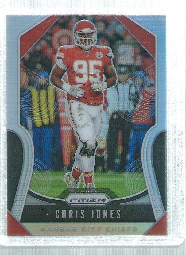 CHRIS JONES 2019 PANINI PRIZM SILVER PRIZMS #213