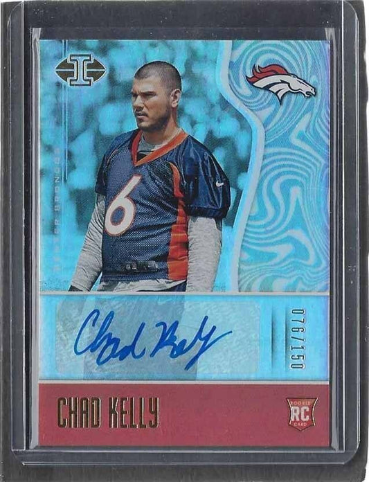 CHAD KELLY 2017 PANINI ILLUSIONS BRONCOS ROOKIE AUTO RC #D /150