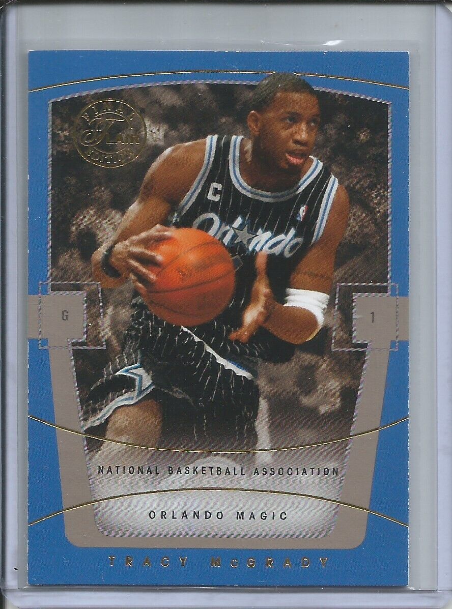 TRACY MCGRADY 2004 FLEER FLAIR FINAL EDITION GOLD #D 67/100