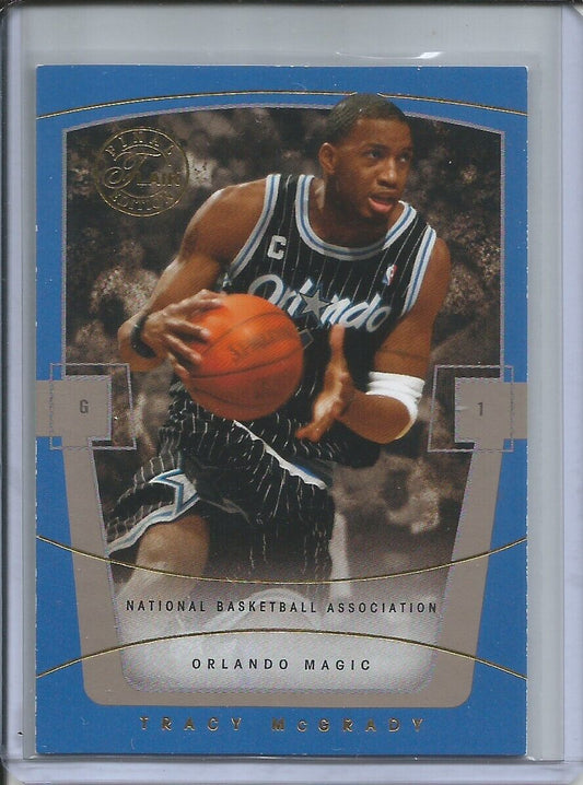 TRACY MCGRADY 2004 FLEER FLAIR FINAL EDITION GOLD #D 67/100