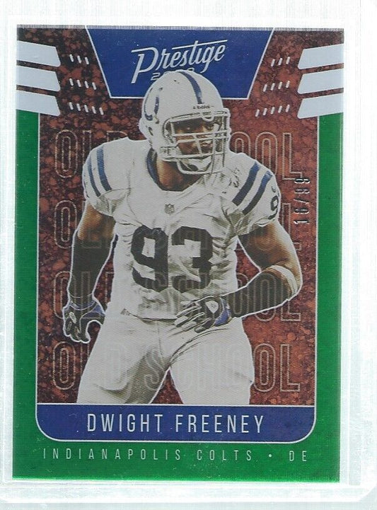 DWIGHT FREENEY 2020 PRESTIGE XTRA POINTS OLD SCHOOL GREEN #D 16/99