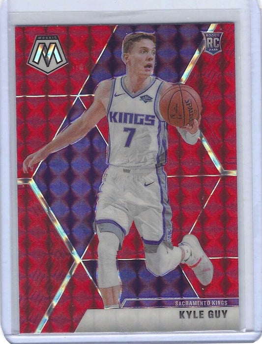 KYLE GUY 2019-20 PANINI MOSAIC RED PRIZM ROOKIE RC #224