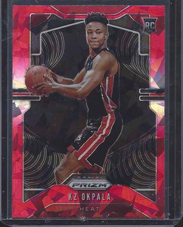 KZ OKPALA 2019-20 PANINI PRIZM RED ICE SSP ROOKIE PRIZMS RC #275