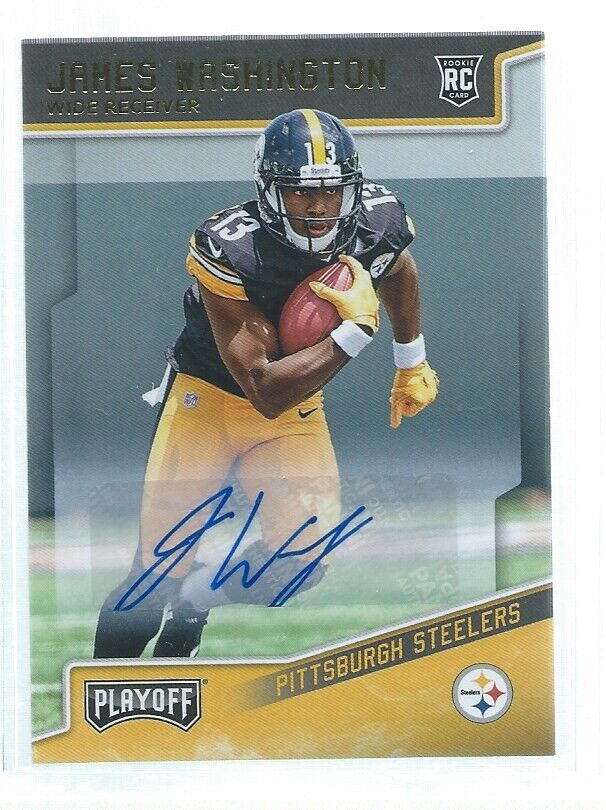 JAMES WASHINGTON 2018 PANINI PLAYOFF AUTO RC #222