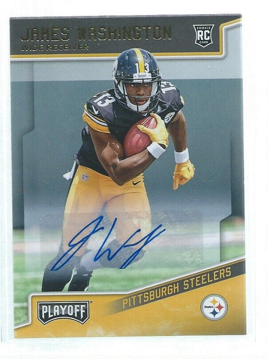 JAMES WASHINGTON 2018 PANINI PLAYOFF AUTO RC #222