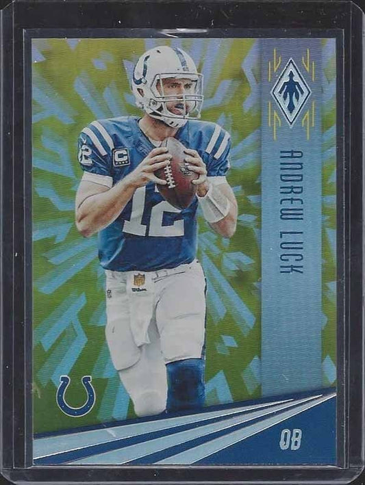 ANDREW LUCK 2016 PANINI PHOENIX GOLD PARALLEL #D 20/25