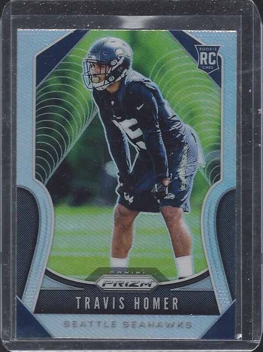 TRAVIS HOMER 2019 PANINI PRIZM SILVER ROOKIE PRIZMS SSP RC #340