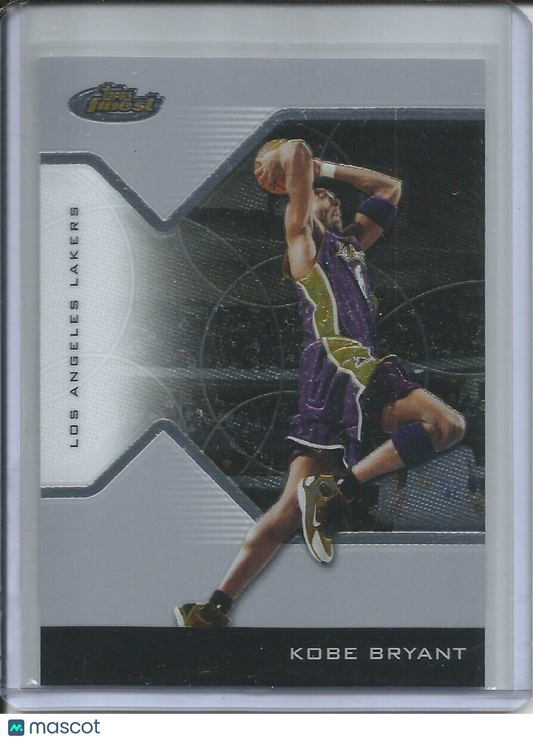 KOBE BRYANT 2005 TOPPS FINEST LAKERS BASE #8