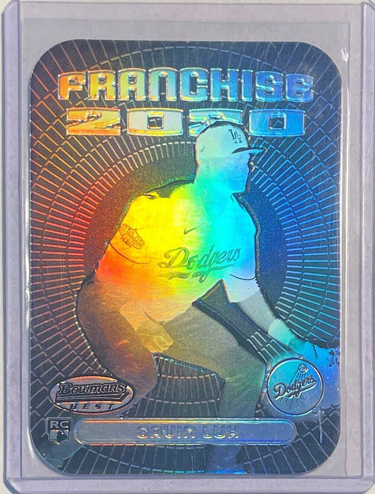GAVIN LUX 2020 BOWMAN'S BEST FRANCHISE 2020 NEGATIVE REFRACTOR ROOKIE RC