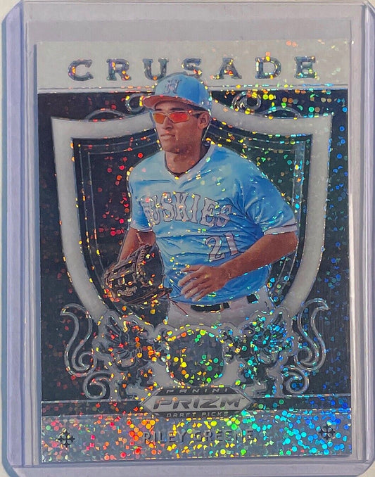 RILEY GREENE 2019 PRIZM DRAFT PICKS CRUSADE PROSPECT WHITE SPARKLE PRIZM SSP #60