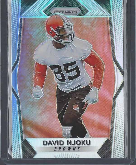DAVID NJOKU 2017 PANINI PRIZM SILVER ROOKIE PRIZMS TRUE RC #201