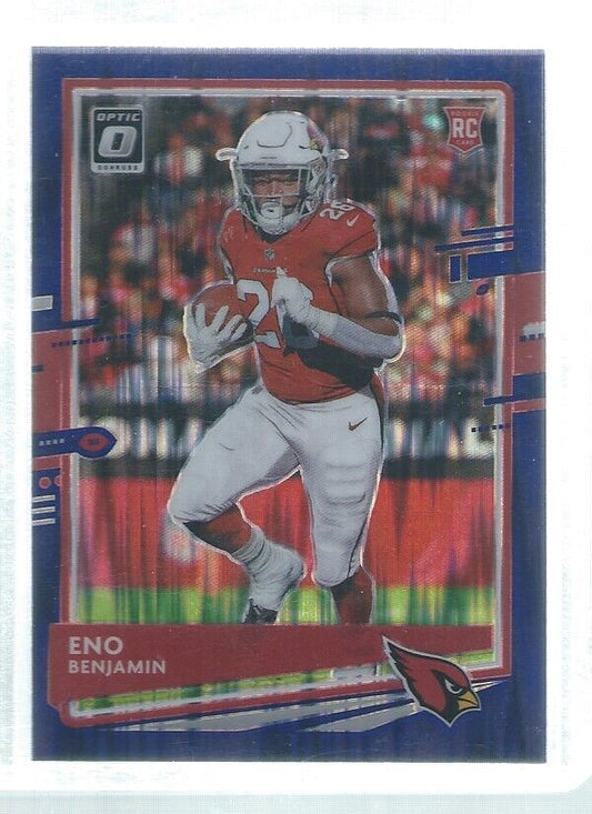 ENO BENJAMIN 2020 DONRUSS OPTIC HOLO PURPLE SHOCK FLASH ROOKIE RC #101