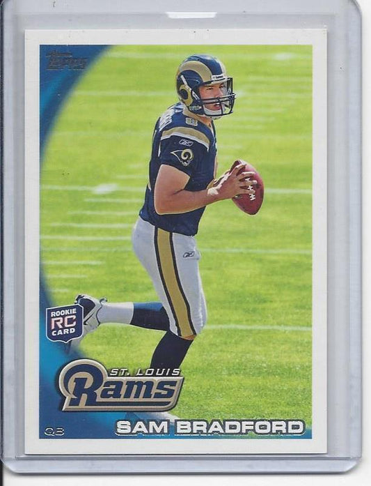 SAM BRADFORD 2011 TOPPS SP PHOTO VARIATION SHORT PRINT VARIANT ROOKIE RC #300