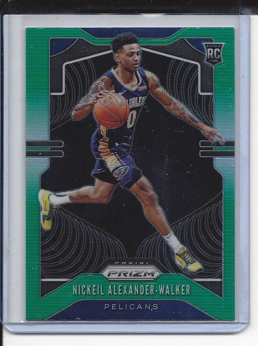 NICKEIL ALEXANDER WALKER 2019-20 PANINI PRIZM GREEN ROOKIE PRIZMS RC #263