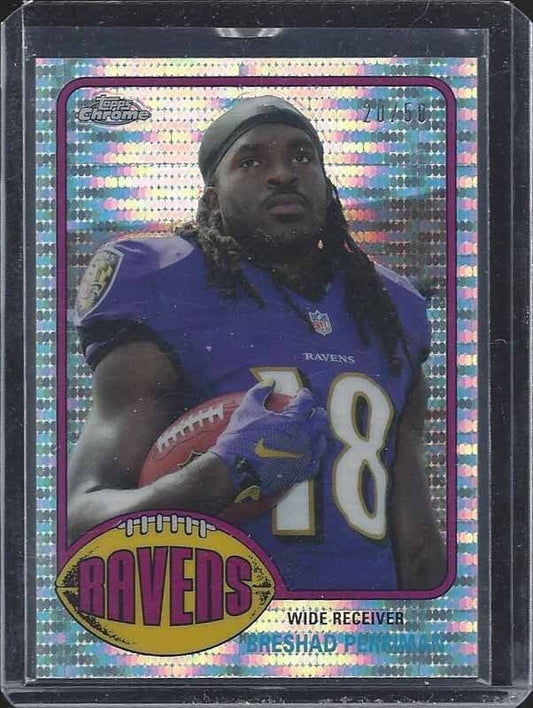 BRESHAD PERRIMAN 2015 TOPPS CHROME 1976 STYLE RETRO PULSAR REFRACTOR RC #D 20/50