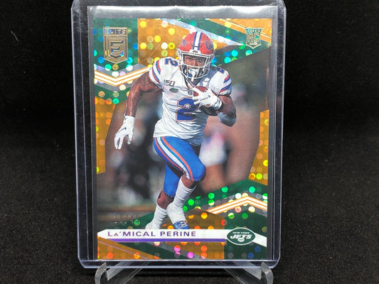 LAMICAL PERINE 2020 DONRUSS ELITE ORANGE DISCO RC #’D 18/49