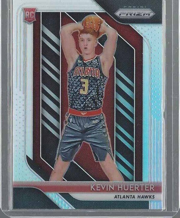 KEVIN HUERTER 2018-19 PANINI PRIZM SILVER PRIZMS ROOKIE RC #68