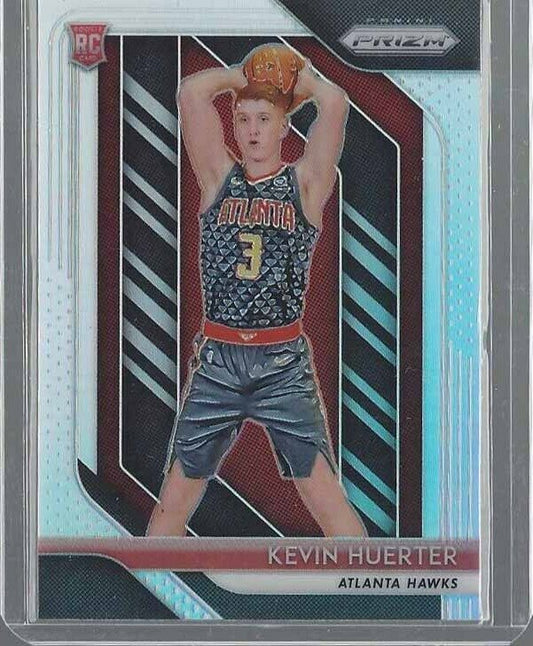 KEVIN HUERTER 2018-19 PANINI PRIZM SILVER PRIZMS ROOKIE RC #68