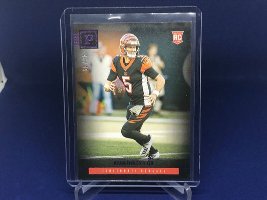 RYAN FINLEY 2019 PANINI CHRONICLES PURPLE RC ROOKIE #D 46/49