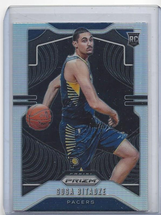 GOGA BITADZE 2019-20 PANINI PRIZM SILVER ROOKIE PRIZMS SSP RC #264